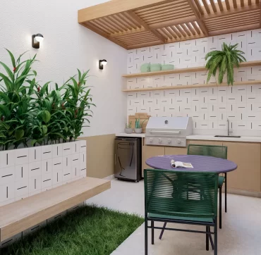 Residencial Jardim Alvorada - Render - Garden