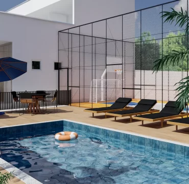 Residencial Jardim Alvorada - Render - Piscina1